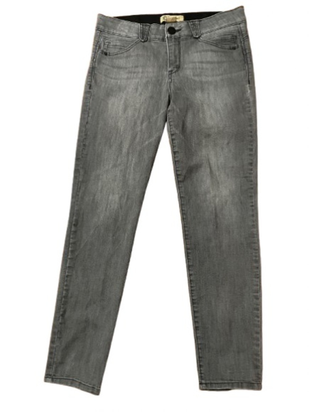Democracy Ab Solution Booty Lift Women's Gray Denim Jeans Size 10